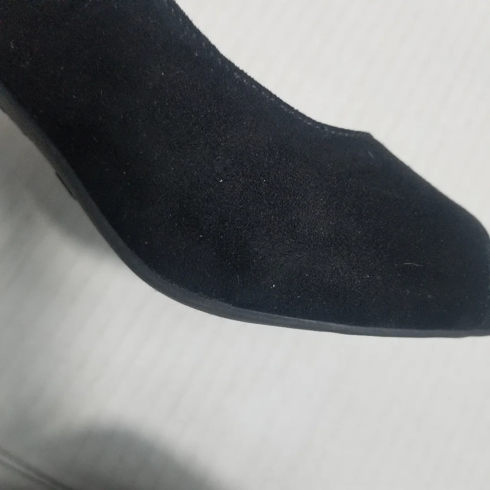 DEXFLEX COMFORT WOMEN'S BLACK SLINGBACK HEELS SIZE 6.5
